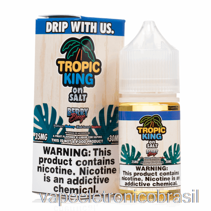 Vape Vaporesso Berry Brisa - Tropic King Com Sal - 30ml 35mg